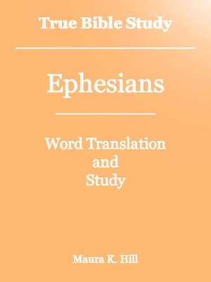 cover image of True Bible Study--Ephesians